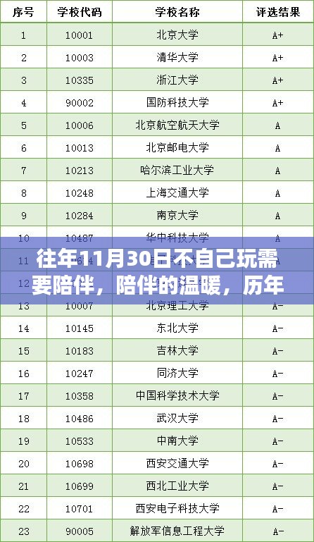 历年11月30日的陪伴时光，温暖陪伴驱散孤独的日子回顾