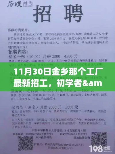 11月30日金乡工厂最新招工指南，初学者与进阶用户全流程应聘指南