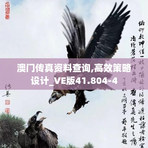 澳门传真资料查询,高效策略设计_VE版41.804-4