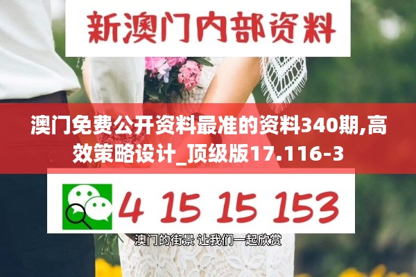 澳门免费公开资料最准的资料340期,高效策略设计_顶级版17.116-3