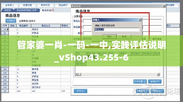 管家婆一肖-一码-一中,实践评估说明_vShop43.255-6