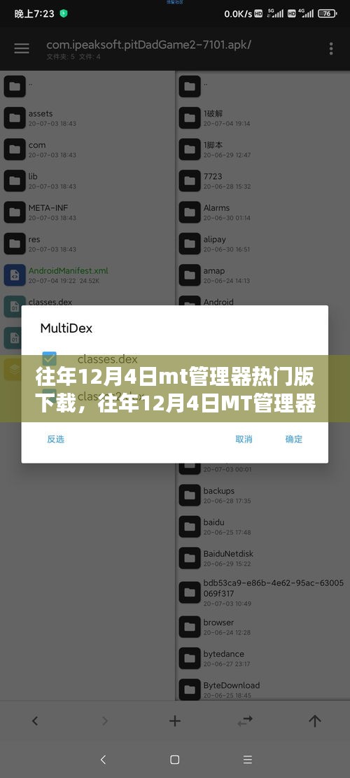 往年12月4日MT管理器热门版下载攻略及详解