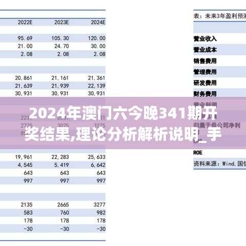 2024年澳门六今晚341期开奖结果,理论分析解析说明_手游版6.384