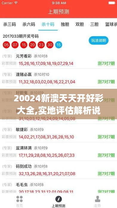 20024新澳天天开好彩大全,实地评估解析说明_Tizen11.656