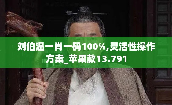 刘伯温一肖一码100%,灵活性操作方案_苹果款13.791