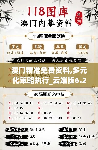 澳门精准免费资料,多元化策略执行_云端版6.212