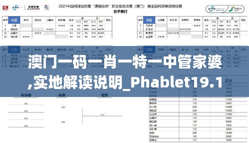 澳门一码一肖一特一中管家婆,实地解读说明_Phablet19.120