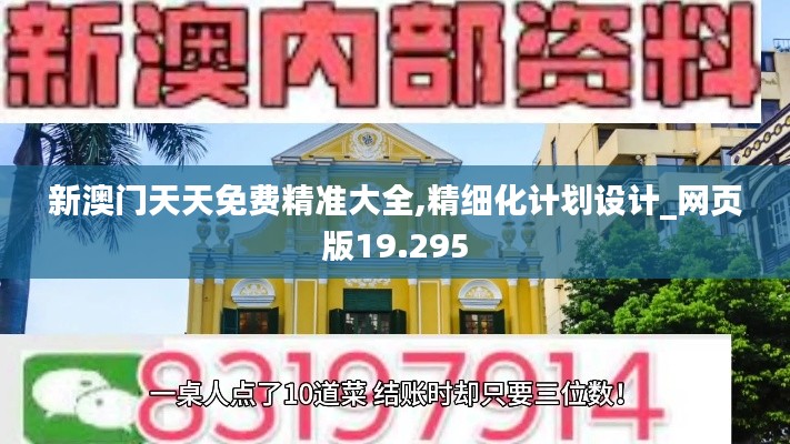 新澳门天天免费精准大全,精细化计划设计_网页版19.295