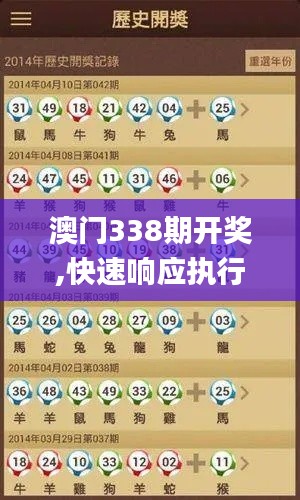 澳门338期开奖,快速响应执行策略_纪念版10.134