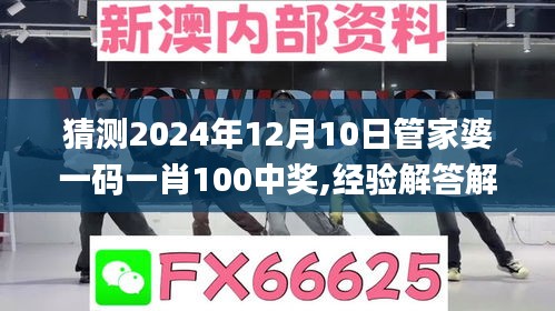 猜测2024年12月10日管家婆一码一肖100中奖,经验解答解释落实_WP版4.599