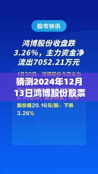 鸿博股份股票热门消息前瞻，预测2024年12月13日的行业影响与趋势