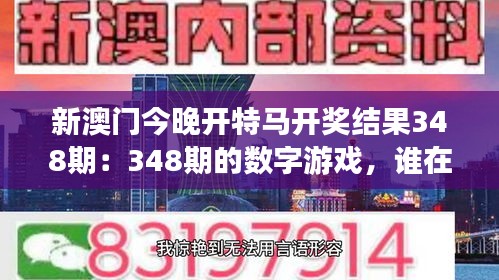 新澳门今晚开特马开奖结果348期：348期的数字游戏，谁在掌控？