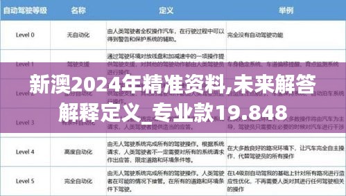 新澳2024年精准资料,未来解答解释定义_专业款19.848