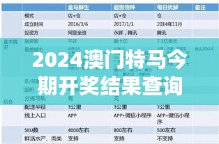 2024澳门特马今期开奖结果查询：即时揭晓赢马攻略