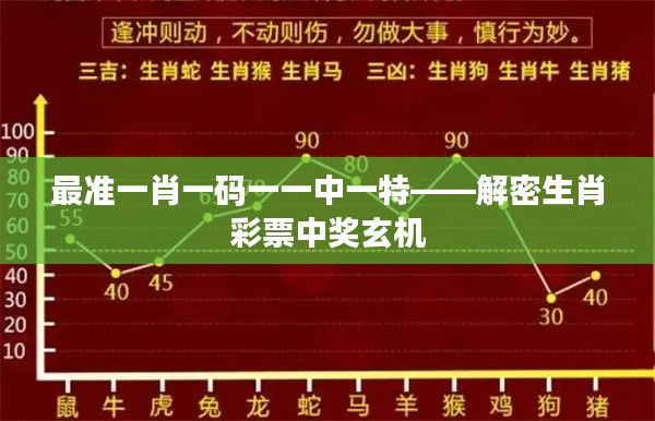 最准一肖一码一一中一特——解密生肖彩票中奖玄机