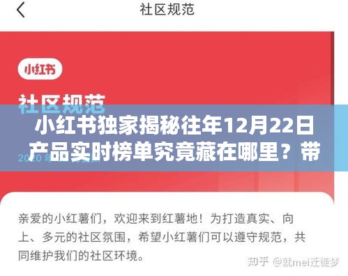 小红书独家揭秘，历年12月22日产品实时榜单热门好物一网打尽！