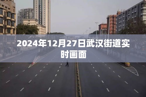 武汉街道实时画面，2024年冬日的繁华街道