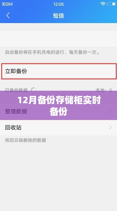 数据无忧，12月备份存储柜实时备份全攻略