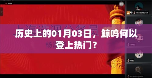 历史上的今天，鲸鸣为何成为热门话题？