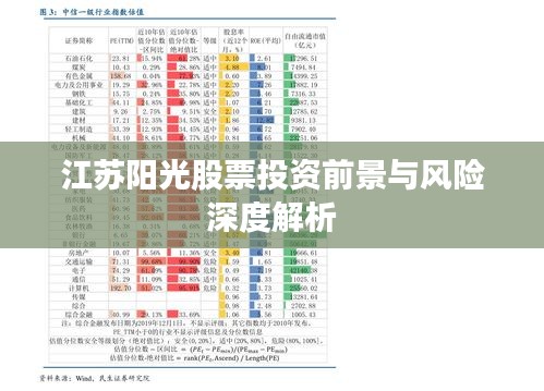 江苏阳光股票投资前景与风险深度解析